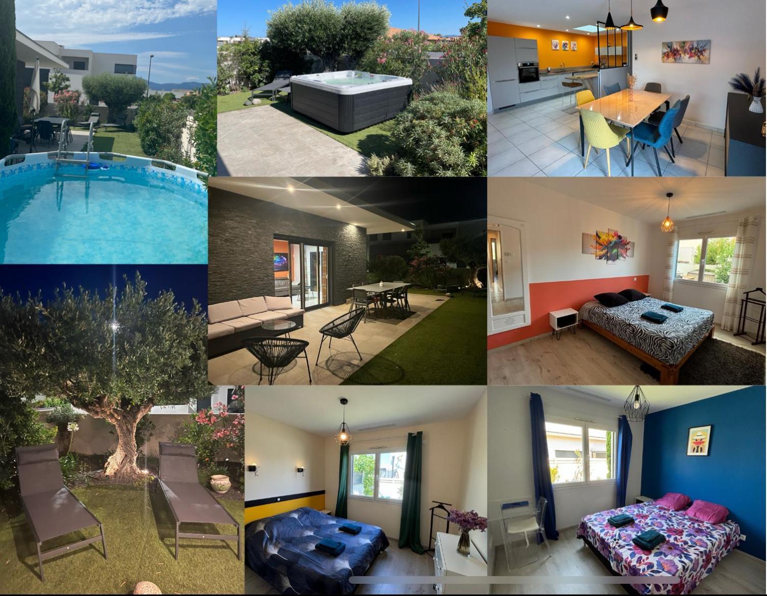 Villa Dolce Vida Proche Golf, Lac, Plage Et Collioure Villeneuve-de-la-Raho Exterior photo